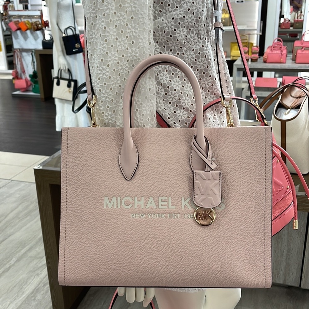 Michael Kors Medium Mirella 35S2G7ZT7L Tote Bag 
Powder Blush Multi
NWT